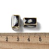 Handmade Porcelain Beads PORC-L080-D09-3