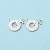 925 Sterling Silver Charms STER-C004-08S-2