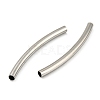 Non-Tarnish 304 Stainless Steel Tube Beads STAS-B047-27G-P-2
