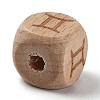 Natural Wood Constellation Beads WOOD-M002-03-2