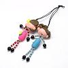 Handmade Polymer Clay Human Mobile Accessories MOBA-Q009-01-3