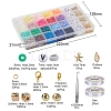 DIY Polymer Clay Beads Jewelry Set Making Kit DIY-YW0004-50-3