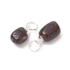 Natural Amber Pendants PALLOY-JF05375-02-3