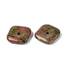 Natural Unakite Pendants G-Q602-02C-2