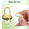 36Pcs 2 Colors Alloy Swivel Clasps PURS-CN0001-11-6