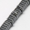 Non-magnetic Synthetic Hematite Beads Strands G-J165-2mm-01-3