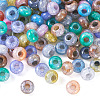 Transparent Crackle Acrylic Beads CACR-TAC0003-2
