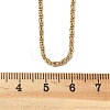 304 Stainless Steel Lumachina Chain Necklaces NJEW-F248-17A-G-2
