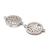 925 Sterling Silver Connector Charms STER-H110-07P-2