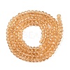 Glass Beads Strands EGLA-A044-T1mm-D23-3