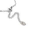 Tarnish Resistant 201 Stainless Steel Link Bracelets with Cable Chains BJEW-P297-01P-D-3