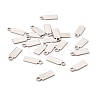 Non-Tarnish 304 Stainless Steel Charms STAS-P307-15A-P-1