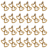 100Pcs Tibetan Style Alloy Pendants TIBEP-PH0001-68-1