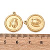 304 Stainless Steel Pendants STAS-K331-01C-G-2