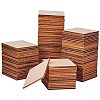 Wooden Cabochons WOOD-PH0008-25-1