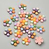 20Pcs 5 Colors Opaque Resin Cabochons OHAR-YW0001-02-4