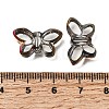 Electroplated Transparent Glass Beads Strands GL-CBA98F0-03D-4