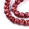 Baking Paint Glass Beads X1-DGLA-N003-8mm-A02-4