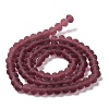 Transparent Glass Beads Strands EGLA-A034-T3mm-MD13-3