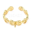 Brass Cuff Finger Ring Settings LS-KK-L219-15A-G-2