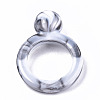 Opaque Resin Finger Rings RJEW-T014-01-A01-2