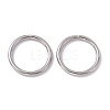 Non-Tarnish 304 Stainless Steel Open Jump Rings X-STAS-C040-01G-P-3