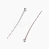 304 Stainless Steel Ball Head Pins STAS-O105-04-0.6x30mm-2