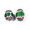 Handmade Millefiori Lampwork Beads LAMP-S197-011-2