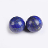 Dyed Natural Lapis Lazuli Round Beads X-G-I170-16mm-20-1