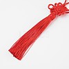Polyester Tassel Pendant Decorations AJEW-WH0049-A03-2