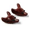 Natural Red Jasper Pendants G-R478-06A-03-4