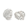 Brass Stud Earring Findings KK-Z099-04P-03-2