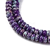 Synthetic Imperial Jasper Dyed Beads Strands G-K343-C39-05-4