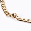 304 Stainless Steel Curb Chains Jewelry Sets SJEW-E328-07-4