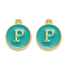 Golden Plated Alloy Enamel Charms LS-X-ENAM-Q437-15P-1