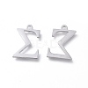 Tarnish Resistant 304 Stainless Steel Charms LS-STAS-K215-21P-2