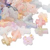 Gradient Color Transparent Acrylic Beads OACR-M023-03B-1