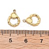 Ion Plating(IP) 304 Stainless Steel Pendant Cabochon Settings STAS-G347-03G-3