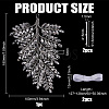 1Bag Zinc Alloy & Rhinestone Hair Bobby Pins Sets AJEW-FG0005-21-2