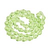 Transparent Glass Beads Strands DGLA-N021-02A-09-2