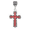 Alloy European Dangle Charms ENAM-G051-01AS-1