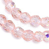 Transparent Glass Beads Strands LS-EGLA-N028-01A-A10-4