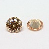 Cubic Zirconia Cabochons ZIRC-M002-4mm-3A-3