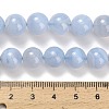 Natural Blue Lace Agate Beads Strands G-L634-B02-10mm-5