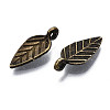 Tibetan Style Alloy Pendants TIBEB-P002-01AB-NF-2