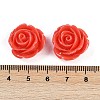 Synthetic Coral Carved Beads CORA-M001-05E-3