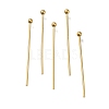 Brass Ball Head Pins KK-H502-03C-G-1