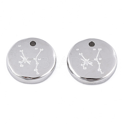 Non-Tarnish 316 Surgical Stainless Steel Charms STAS-S116-418G-P-1