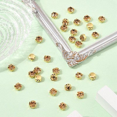 Preciosa&reg MAXIMA Crystal in Sew-On Cup X-PRC-SS34-10330-G-1