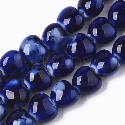 Handmade Porcelain Beads PORC-S498-15B-07-1